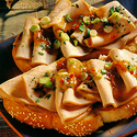 Orange-Grilled Pork Sandwiches with Apricot Sauce